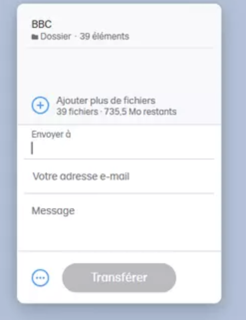 Comment Envoyer Des Fichiers Via WeTransfer